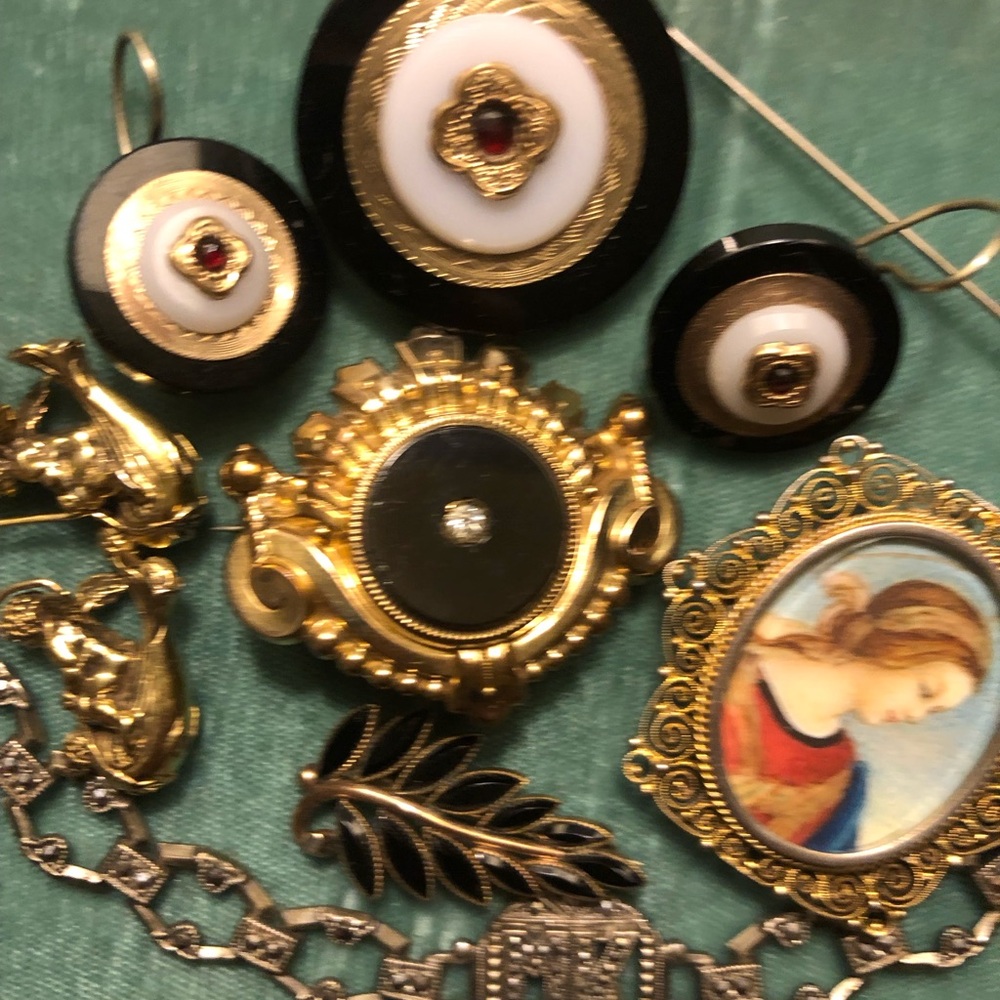 Victorian Georgian jewelry mourning - Picture 5 of 15